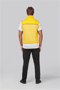 GILET CON FODERA IN RETE